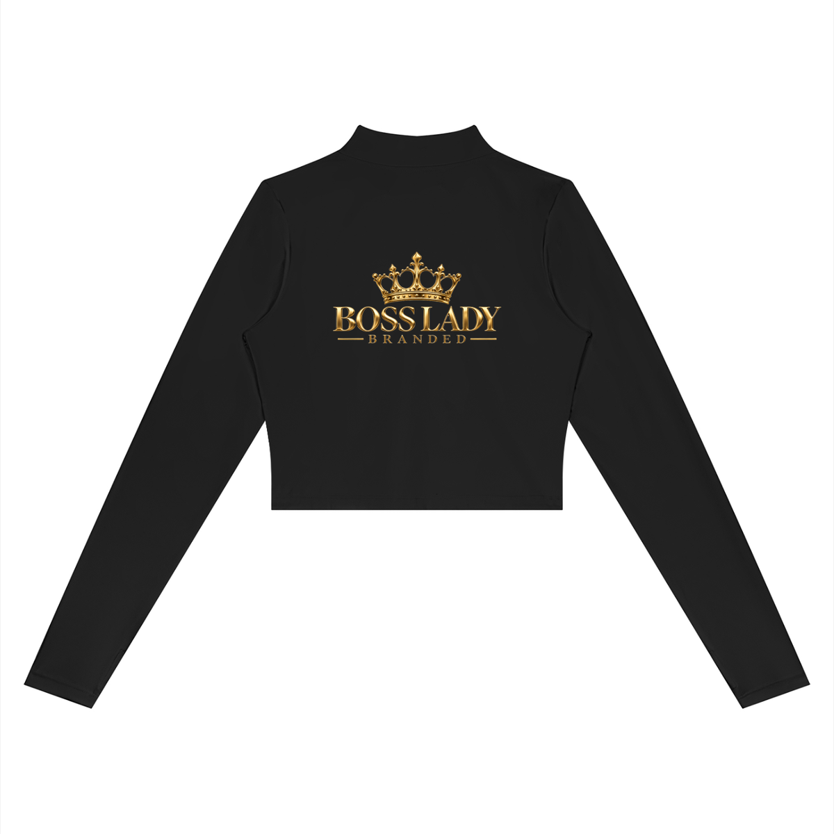Zipupjacket,Bossladybranded,Crophoodie