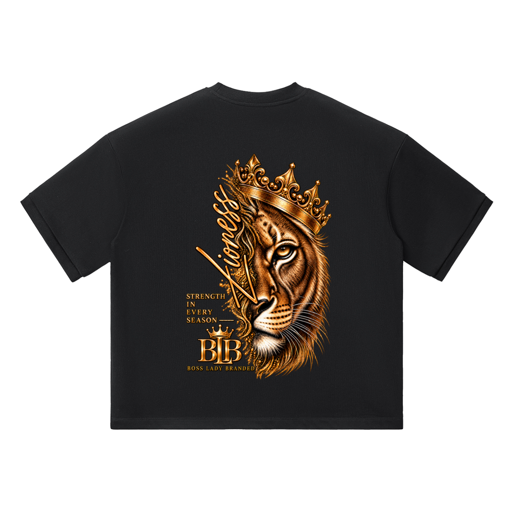 Bossladybranded,Lionesscollection,Blbcollection,Oversizedtee,Dropshouldertee