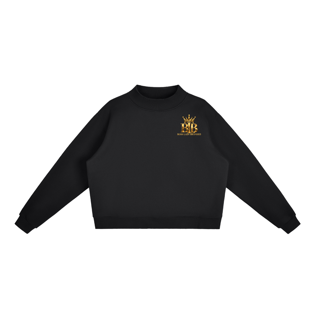 Strength in Every Season Lioness Cropped Sweatshirt