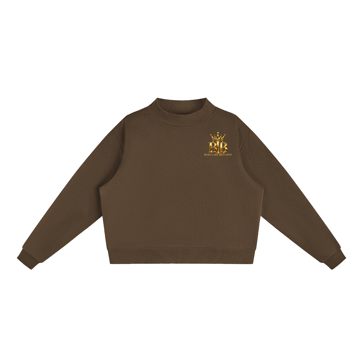 Strength in Every Season Lioness Cropped Sweatshirt